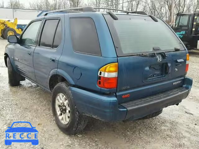 2002 HONDA PASSPORT E 4S6DM58W324402427 image 2