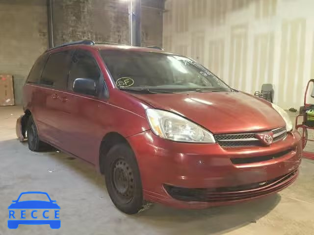 2004 TOYOTA SIENNA CE/ 5TDZA23C74S162345 image 0