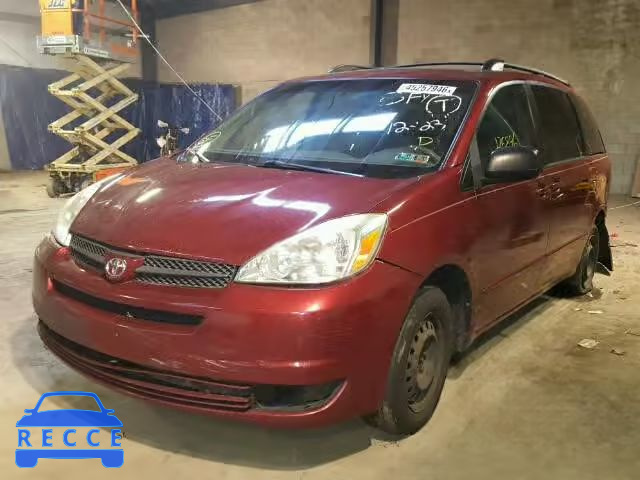 2004 TOYOTA SIENNA CE/ 5TDZA23C74S162345 image 1