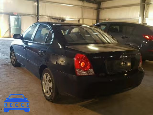 2005 HYUNDAI ELANTRA GL KMHDN46D75U930039 image 2