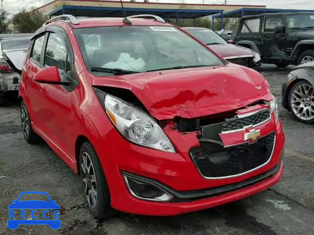 2013 CHEVROLET SPARK 2LT KL8CE6S96DC575651 image 0