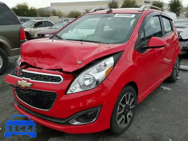 2013 CHEVROLET SPARK 2LT KL8CE6S96DC575651 Bild 1