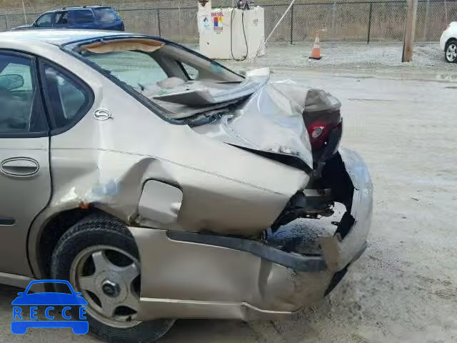 2001 CHEVROLET IMPALA LS 2G1WH55K619156232 image 9