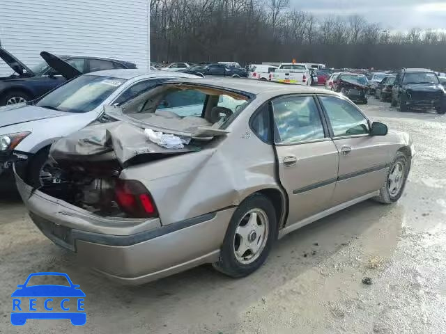 2001 CHEVROLET IMPALA LS 2G1WH55K619156232 image 3