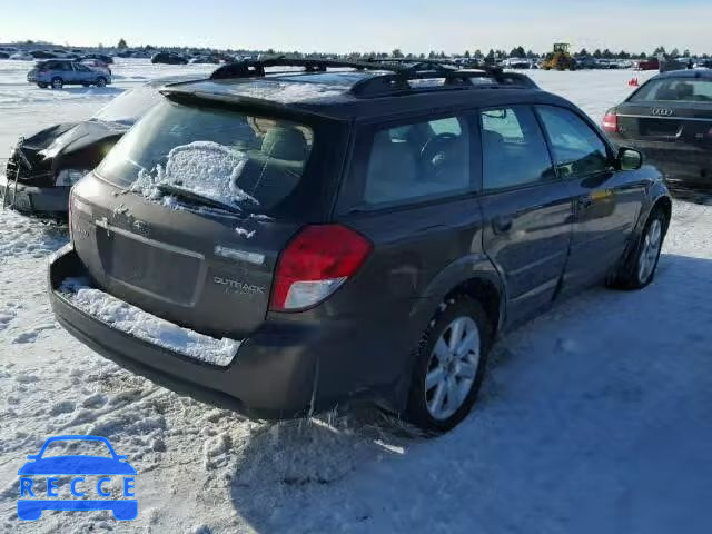 2008 SUBARU OUTBACK 2. 4S4BP62C487354911 image 3