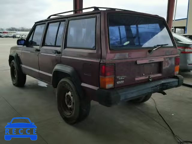 1993 JEEP CHEROKEE 1J4FT28SXPL599415 image 2