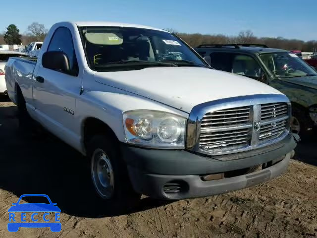 2008 DODGE RAM 1500 S 1D7HA16K68J191286 Bild 0