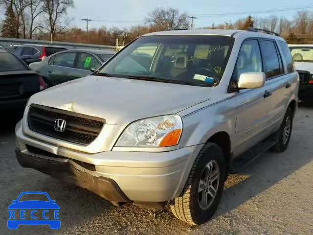 2004 HONDA PILOT EXL 2HKYF18554H585111 image 1