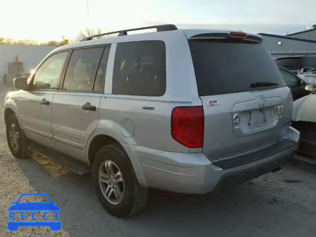 2004 HONDA PILOT EXL 2HKYF18554H585111 image 2