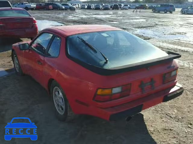 1987 PORSCHE 944 WP0AB0942HN475068 зображення 2