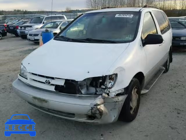 2000 TOYOTA SIENNA LE/ 4T3ZF13C7YU179324 зображення 1