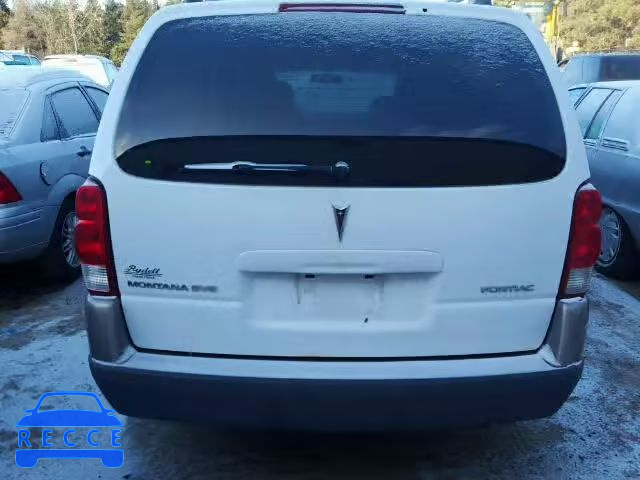 2006 PONTIAC MONTANA SV 1GMDV33L06D156207 зображення 9