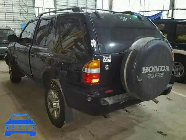 2002 HONDA PASSPORT E 4S6DM58W324403738 image 2