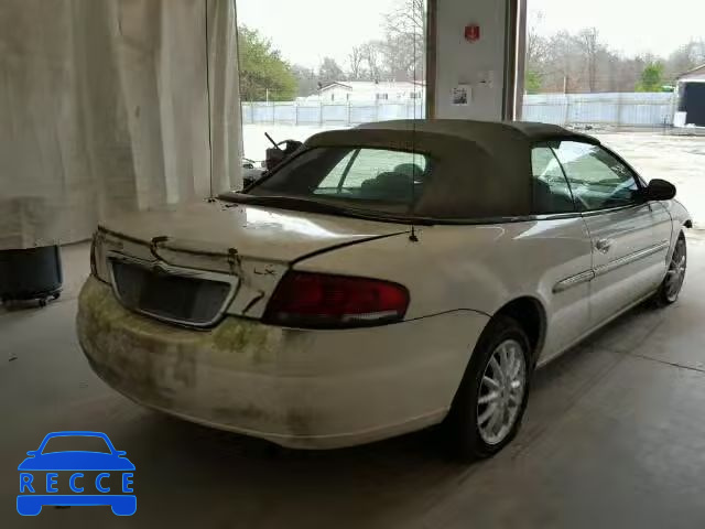 2002 CHRYSLER SEBRING LX 1C3EL45X22N111167 зображення 3