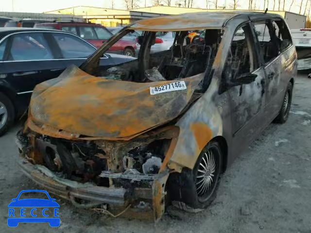2008 HONDA ODYSSEY LX 5FNRL38248B072709 image 1