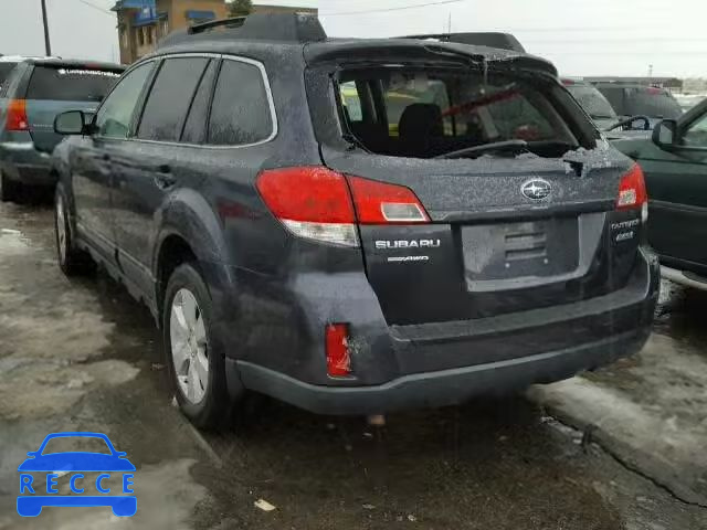 2011 SUBARU OUTBACK 2. 4S4BRBFC7B3338438 зображення 2