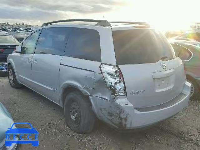 2005 NISSAN QUEST S/SE 5N1BV28U65N114295 image 2