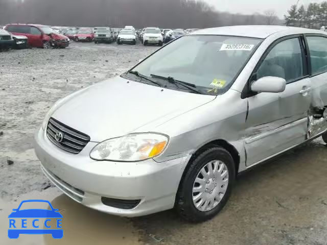 2004 TOYOTA COROLLA 2T1BR32E84C293585 image 9