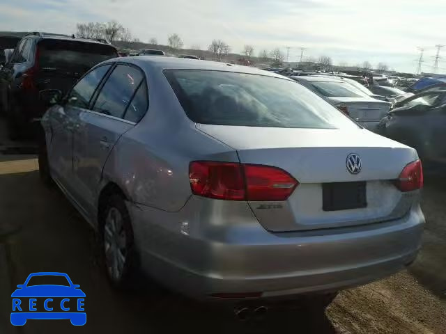 2013 VOLKSWAGEN JETTA SE 3VWDX7AJ0DM213835 image 2