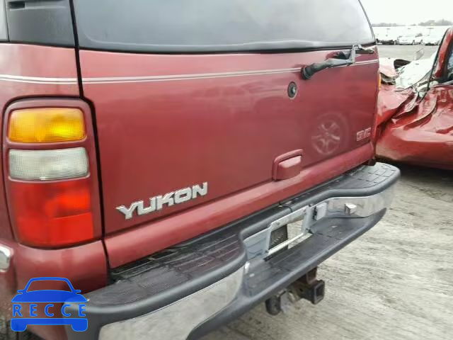 2001 GMC YUKON 1GKEK13T81R160933 image 9