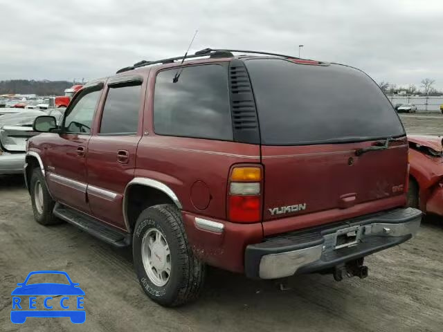 2001 GMC YUKON 1GKEK13T81R160933 image 2