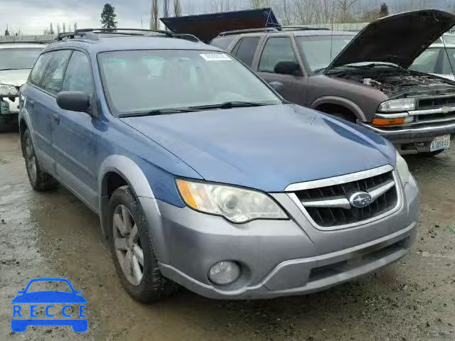 2008 SUBARU OUTBACK 2. 4S4BP61C087300894 image 0