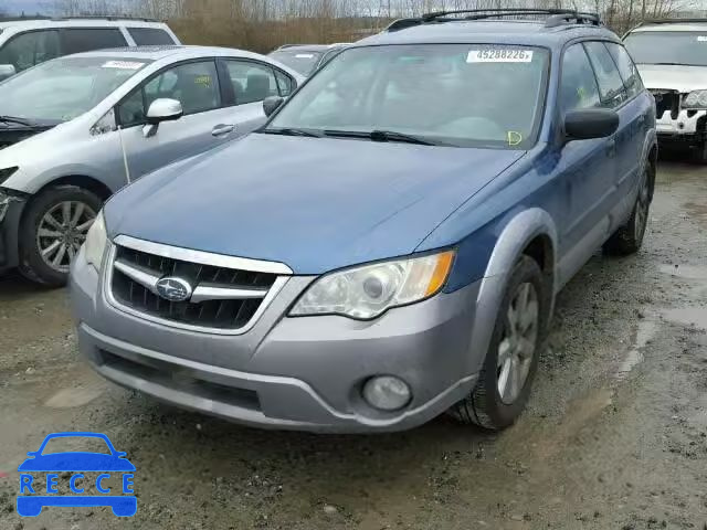 2008 SUBARU OUTBACK 2. 4S4BP61C087300894 зображення 1