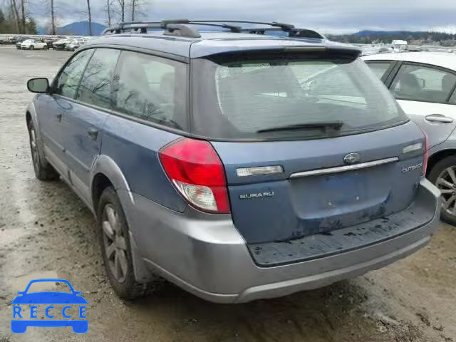 2008 SUBARU OUTBACK 2. 4S4BP61C087300894 зображення 2