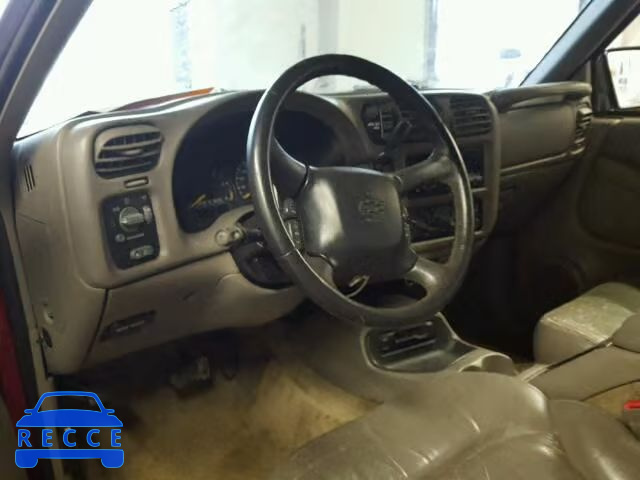 1999 CHEVROLET BLAZER 1GNDT13W8X2116566 Bild 9