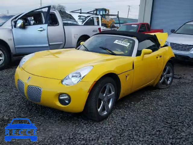 2007 PONTIAC SOLSTICE 1G2MB35B17Y111776 image 1