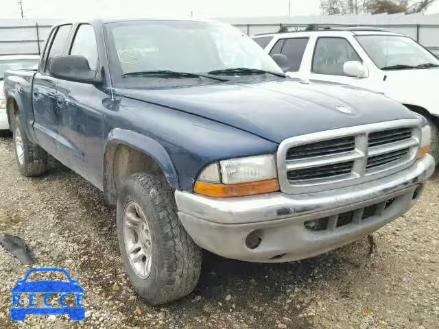 2003 DODGE DAKOTA QUA 1D7HG48N63S318516 зображення 0