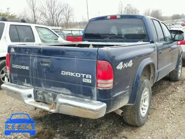 2003 DODGE DAKOTA QUA 1D7HG48N63S318516 зображення 3