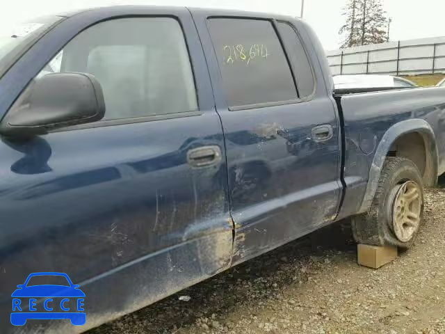 2003 DODGE DAKOTA QUA 1D7HG48N63S318516 image 8