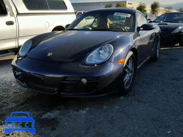 2007 PORSCHE CAYMAN WP0AA29857U760191 image 1