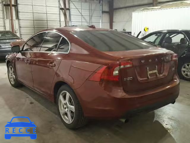 2012 VOLVO S60 T5 YV1622FS3C2054890 image 2