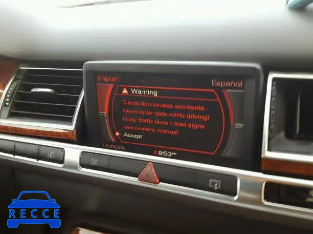 2006 AUDI A8 QUATTRO WAULL44E96N017955 image 9