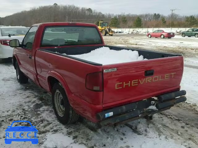 1997 CHEVROLET S10 1GCCS1448V8157181 image 2