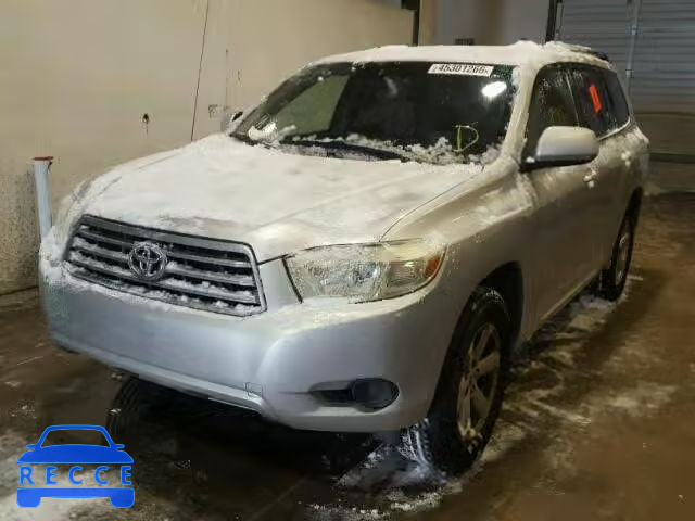 2008 TOYOTA HIGHLANDER JTEES41A082087313 image 1