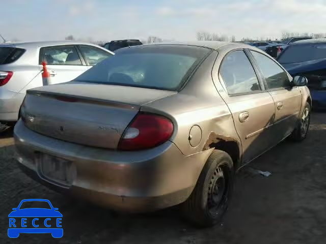 2000 DODGE NEON/ES 1B3ES46C8YD666635 Bild 3