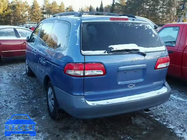 2002 TOYOTA SIENNA LE/ 4T3ZF13C72U453645 Bild 2