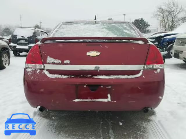 2007 CHEVROLET IMPALA LTZ 2G1WU58R679411202 зображення 9