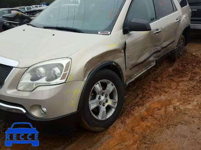 2009 GMC ACADIA SLE 1GKER13D79J192318 image 9