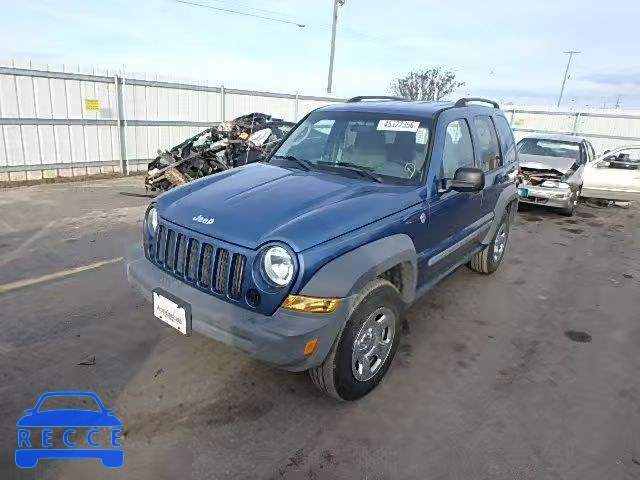 2005 JEEP LIBERTY SP 1J4GL48K05W576513 image 1