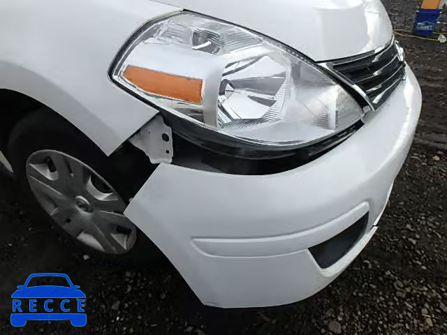 2010 NISSAN VERSA S/SL 3N1BC1CP0AL393908 зображення 9