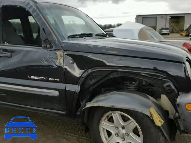 2002 JEEP LIBERTY SP 1J4GK48KX2W315551 image 9