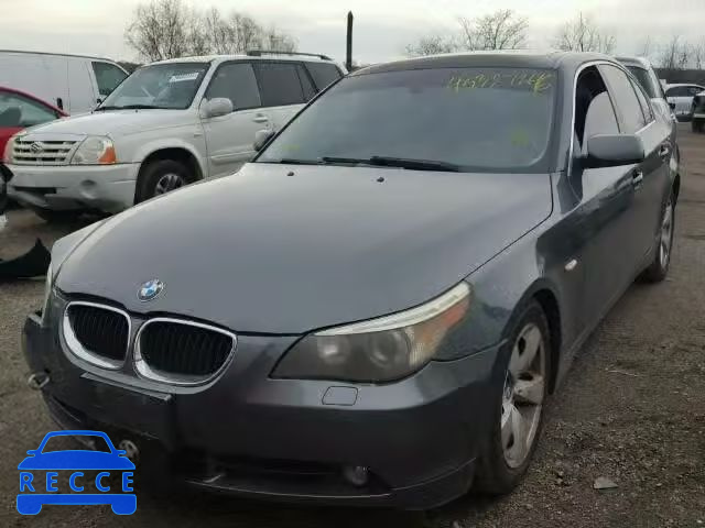 2006 BMW 530I WBANE73516CM31717 зображення 1