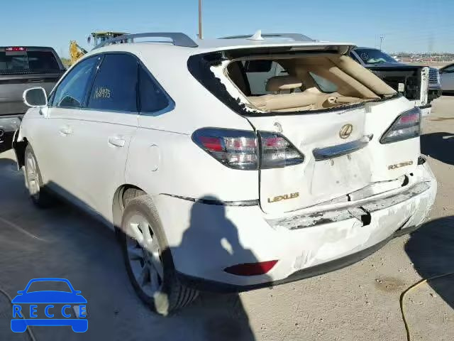 2010 LEXUS RX 350 JTJZK1BAXA2404097 зображення 2