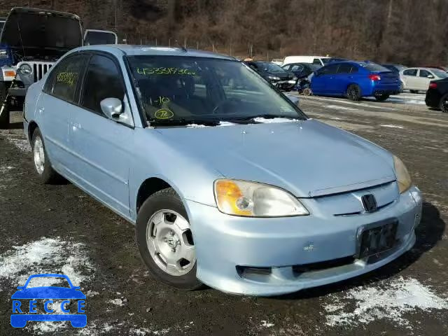 2003 HONDA CIVIC HYBR JHMES96653S007033 зображення 0