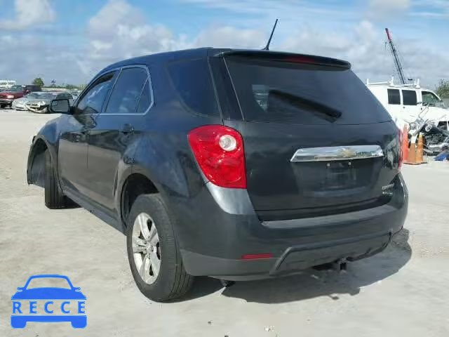 2013 CHEVROLET EQUINOX LS 2GNALBEK1D6418511 image 2