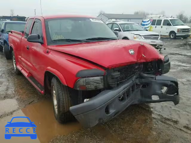 2003 DODGE DAKOTA SXT 1D7HL12X93S135440 зображення 0